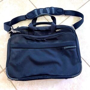 Briggs & Riley Organized Computer Brief Bag, Black, Unisex